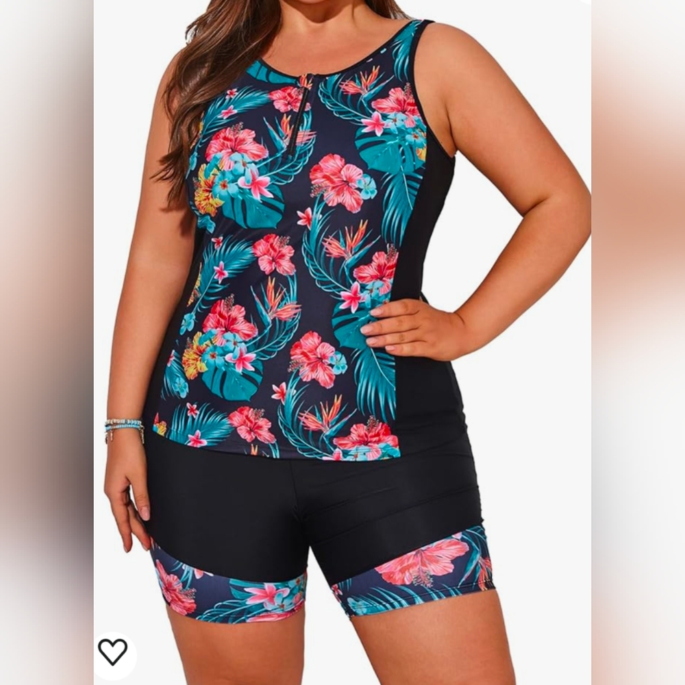 Women's Two Piece Bathing Suit Size 22